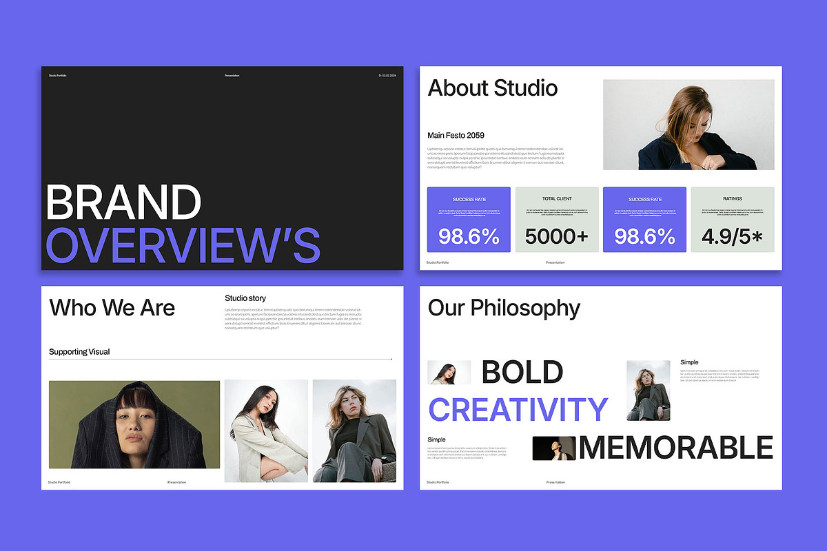 Studio Portfolio Presentation, a Presentation Template by Devators (Photo 5 of 8)