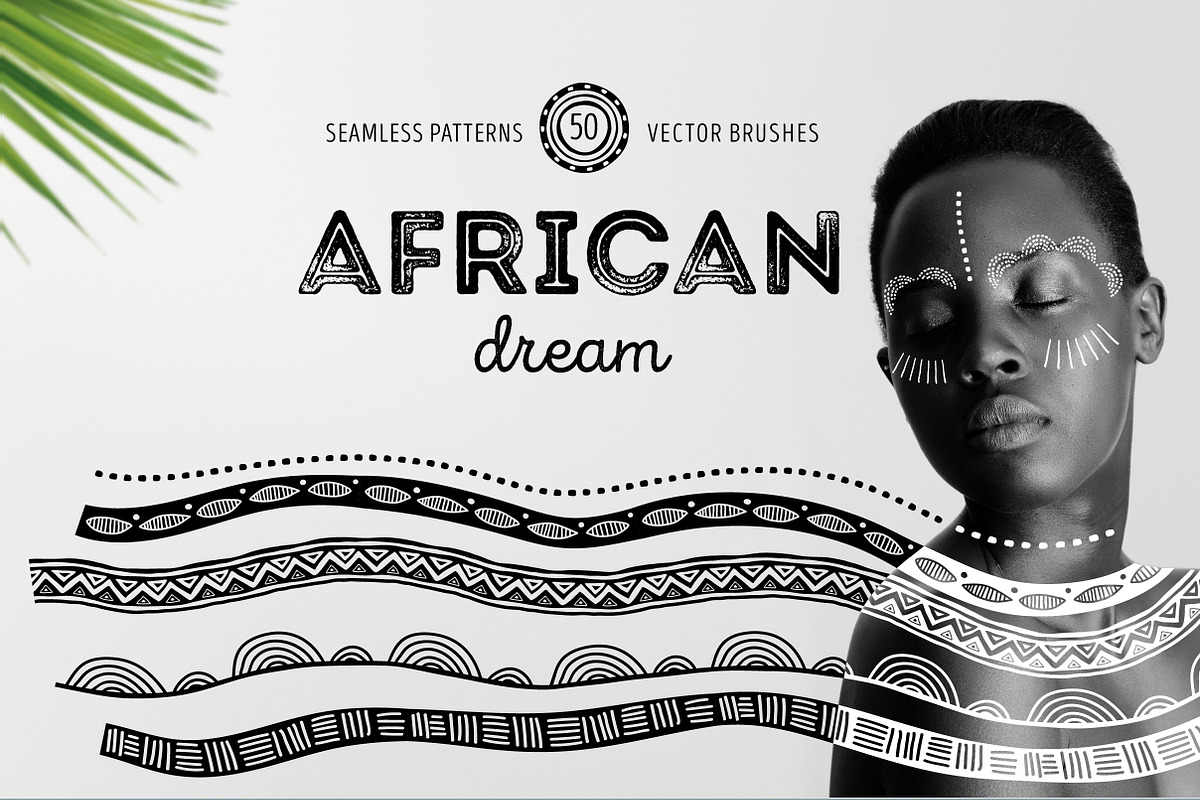 African dream - patterns and brushes, a Pattern Graphic by Marish (Photo 1 of 8)