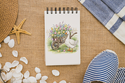 Spring Easter Flowers Clipart PNG., an Object Illustration by KennedyStudio (Thumbnail 4 of 5)