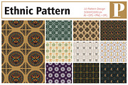 Ethnic Pattern, a Pattern Graphic by MSG Studio (Thumbnail 1 of 11)
