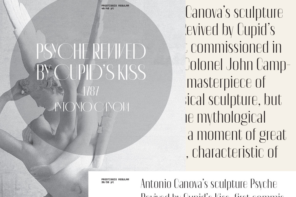 Prestiggio Elegant Fashion Font preview 5