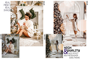 12 Creamy Xmas Photoshop Actions