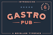 Gastro Pub - Type Family, a Sans Serif Font by Hustle Supply Co. (Thumbnail 1 of 9)