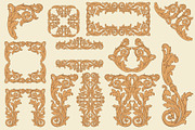 Frames And Borders Ornate Vintage, a Decorative Illustration by Samira (Thumbnail 6 of 6)