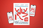 Merry Christmas Event Flyer Set, a Flyer Template by The Good Store (Thumbnail 1 of 2)