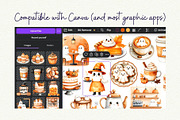 Cute Ghost Cafe, a Seasonal Illustration by Anna Design Studio (Thumbnail 11 of 13)