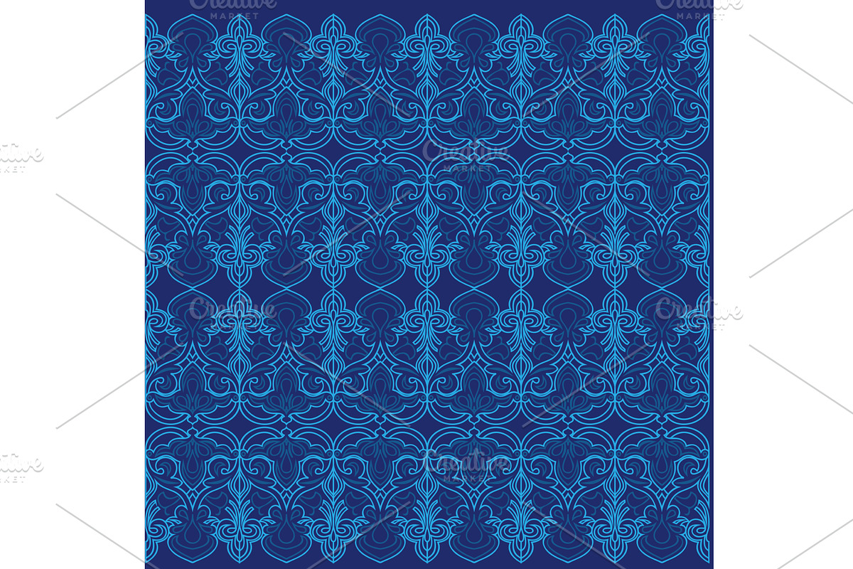 Decorative seamless pattern., an Object Illustration by piter.goskov