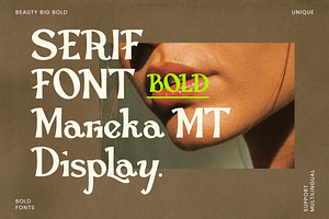 Marieka Mt Display Font
