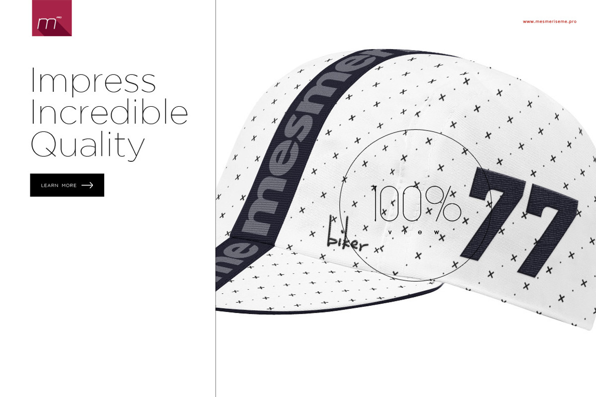 Bike Cap 2 Types Mock-up, a Hat Mockup by Mocca Mockups Store (Photo 11 of 11)