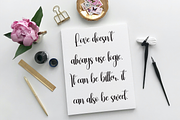 Kindness | Script Font, a Handwritten Font by Scratchones (Thumbnail 2 of 8)