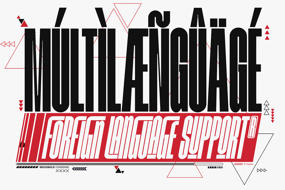 Nexusbold | Modern Condensed Sans, a Sans Serif Font by Ardana Creative (Photo 10 of 12)