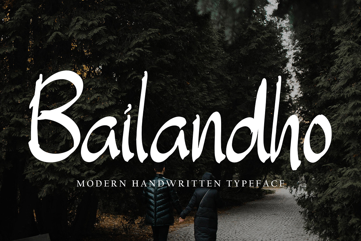 Bailandho, a Handwritten Font by HaKi Studio (Photo 1 of 6)