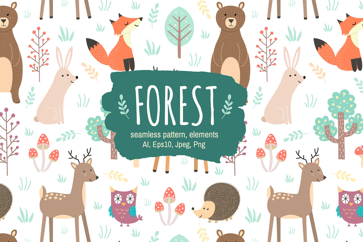 88% OFF! Awesome Graphic Bundle, an Animal Illustration by Gulnara Sabirova (Photo 28 of 28)