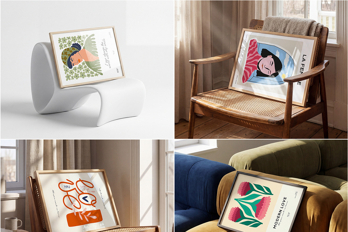 60+ Landscape Frame Mockup PSD, a Household Mockup by MockupShopi (Photo 16 of 20)