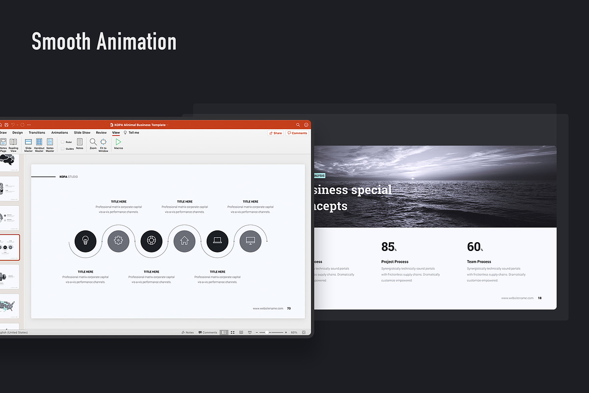 Kopa - Business Template, a Presentation Template by UDEA Store (Photo 6 of 14)