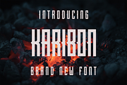 Karibon, a Slab Serif Font by lelevien (Thumbnail 1 of 4)