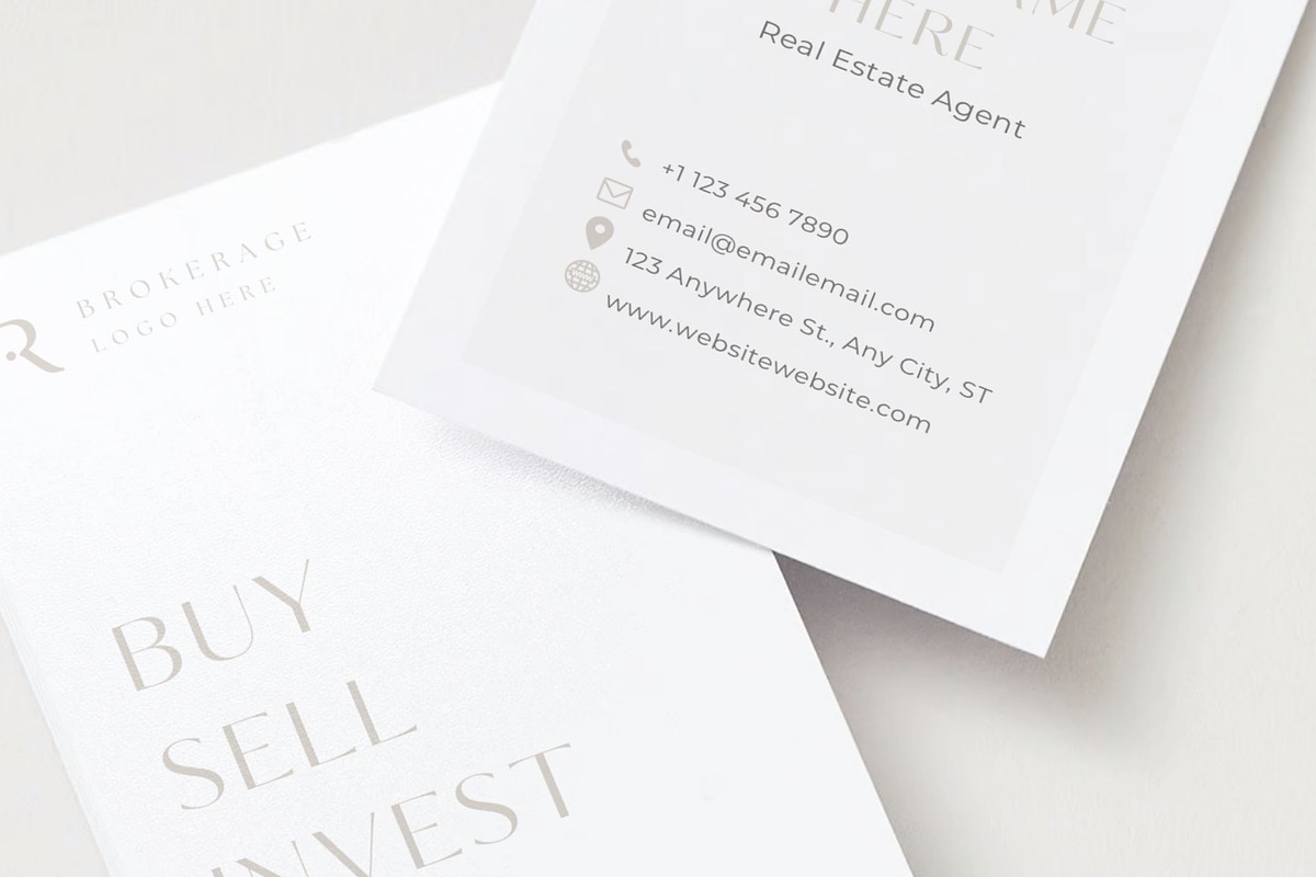 Real Estate Business Card Vertical, a Branding & Logo Template by EstateElements (Photo 4 of 8)