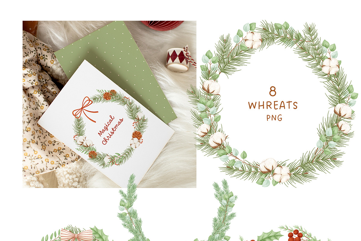 Magical Christmas - kids collections, a Seasonal Illustration by polikarpovaart (Photo 16 of 20)