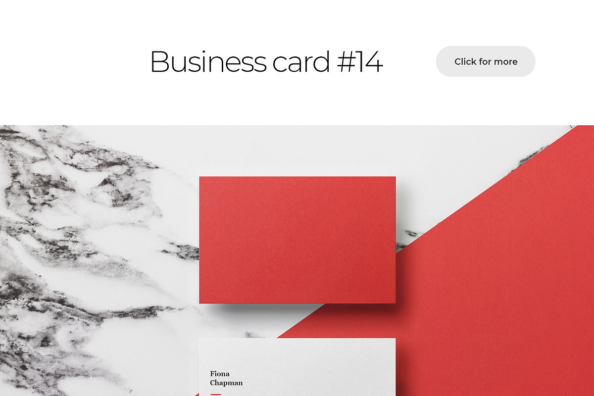 Business Card Mockup Template Bundle, a Business Card Template by PrintPixel (Photo 91 of 104)