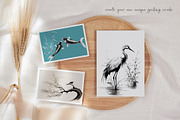 Zen Brushstrokes Sumi-e Clipart Set, an Illustration by Dazzling Art Boutique (Thumbnail 4 of 11)