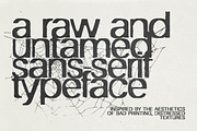 Scratch Storm Textured Typeface, a Sans Serif Font by softulka (Thumbnail 2 of 7)