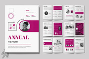 Annual Report Template, a Brochure Template by MightyDesign (Thumbnail 1 of 6)