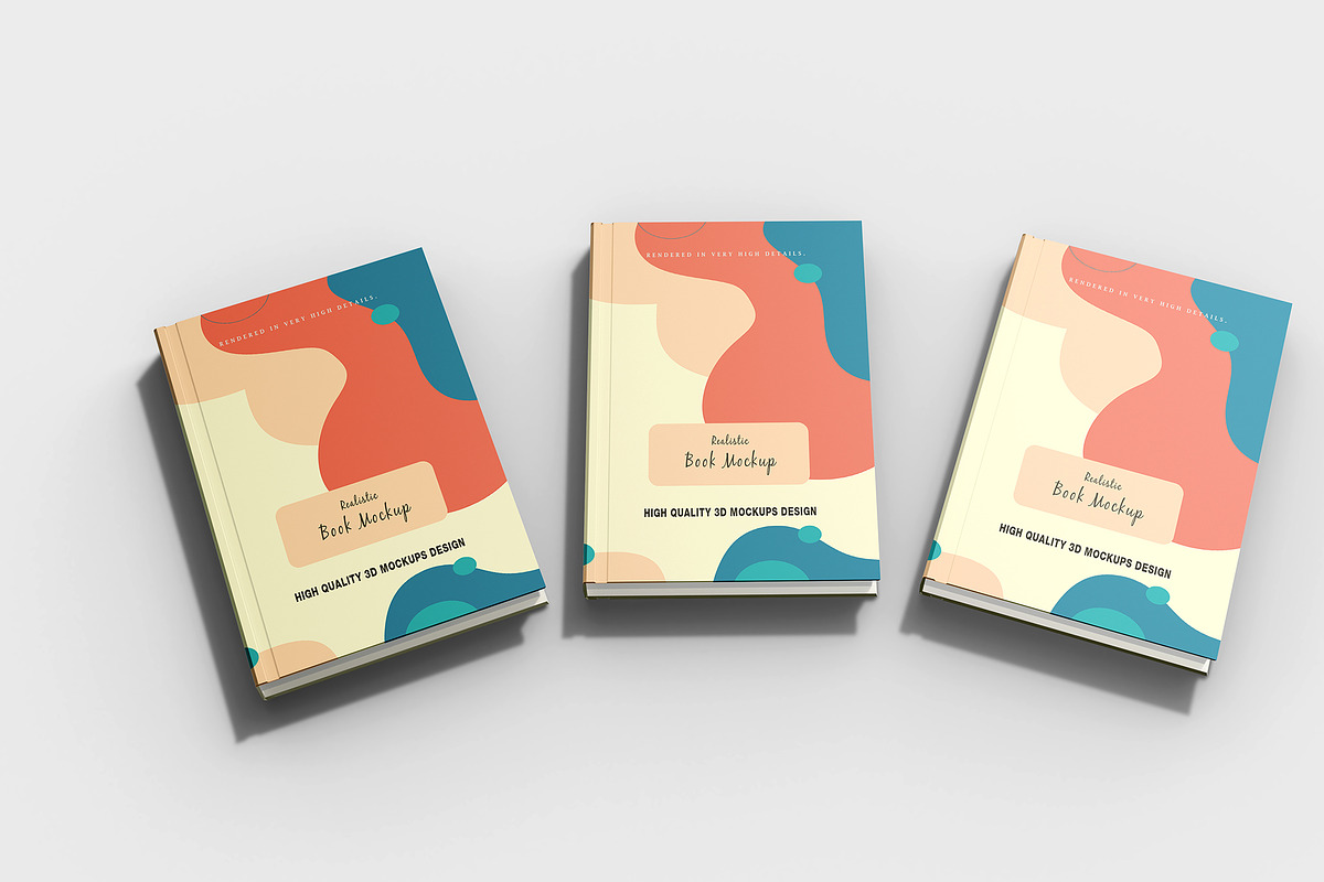 Realistic book mockup design, a Books & Magazine Mockup by Raihan Rahman (Photo 11 of 14)