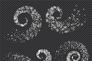 Transparent snowflakes bundle, a Pattern Graphic by ekmelica (Thumbnail 5 of 5)