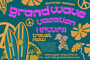 GERAKENT | Groovy Retro Font, a Font by twinstd (Thumbnail 6 of 12)