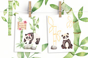 Panda Garden, an Animal Illustration by MayaNavits (Thumbnail 9 of 19)