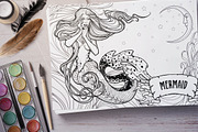 BESTIARY - Coloring Book, a Decorative Illustration by AntonPix Studio (Thumbnail 10 of 20)