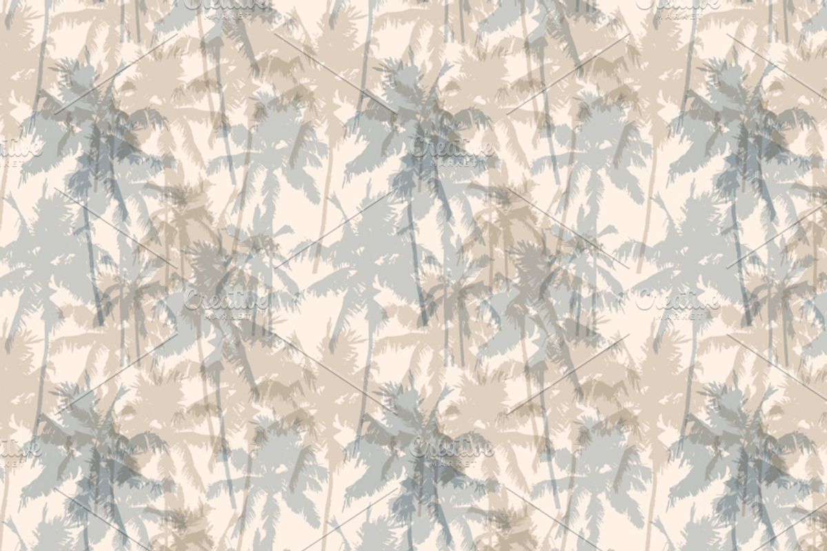 Palm trees backgrounds, a Pattern Graphic by Julia Bilenko (Photo 9 of 9)