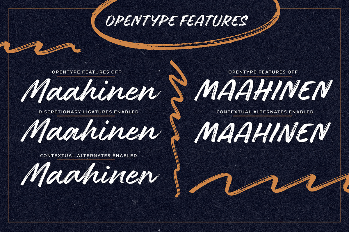 Mainsail, a Script Font by Mika Melvas (Photo 9 of 9)