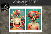 Whimsical weaver Girl, Collage Sheet, a Person Illustration by Digital Art Mahdiseño (Thumbnail 6 of 11)