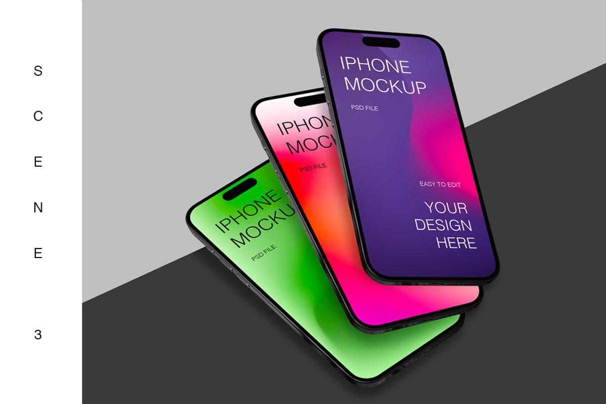 Showcase iPhone Mockup, an iPhone Mockup by Jiwstudio (Photo 4 of 5)