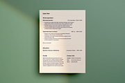 ATS-Friendly Resume Template - Canva, a Resume Template by Career Canvas (Thumbnail 2 of 2)