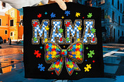Coquette Autism Mama PNG, Autism, an Illustration by CreationArt (Thumbnail 6 of 9)
