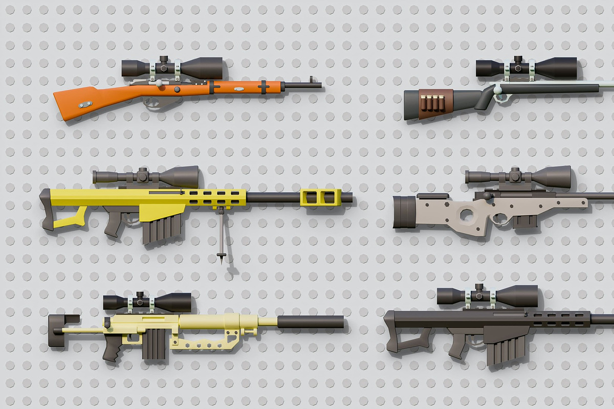 Weapons 2, an Object 3D Model by ithappy (Photo 13 of 32)