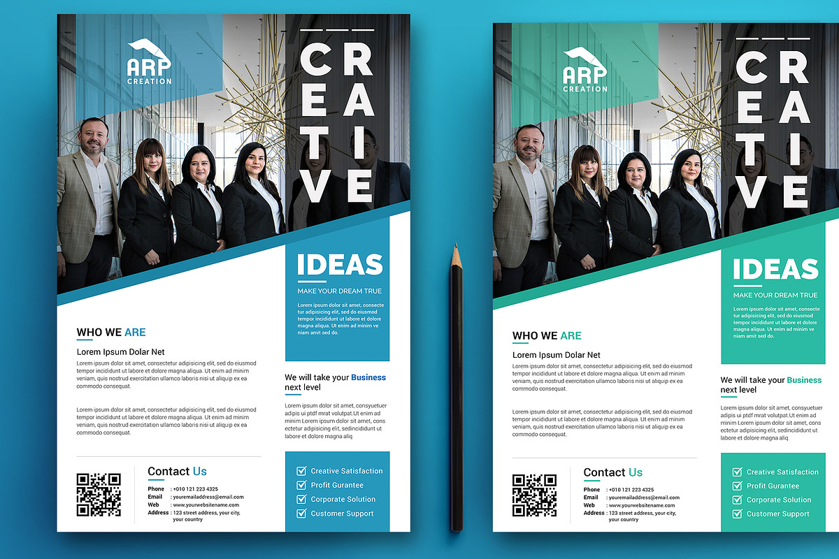Business Flyer Template, a Flyer Template by ARP Creation (Photo 2 of 2)