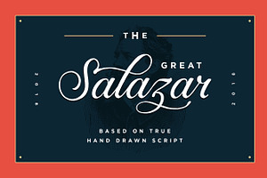 Salazar - Lettering Script