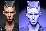 Blue LEDs Effect Photoshop Action, an Action Add-On by MRI STUDIO (Thumbnail 8 of 12)