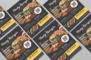 Food flyer design tenplate, a Flyer Template by Workhu (Thumbnail 3 of 3)