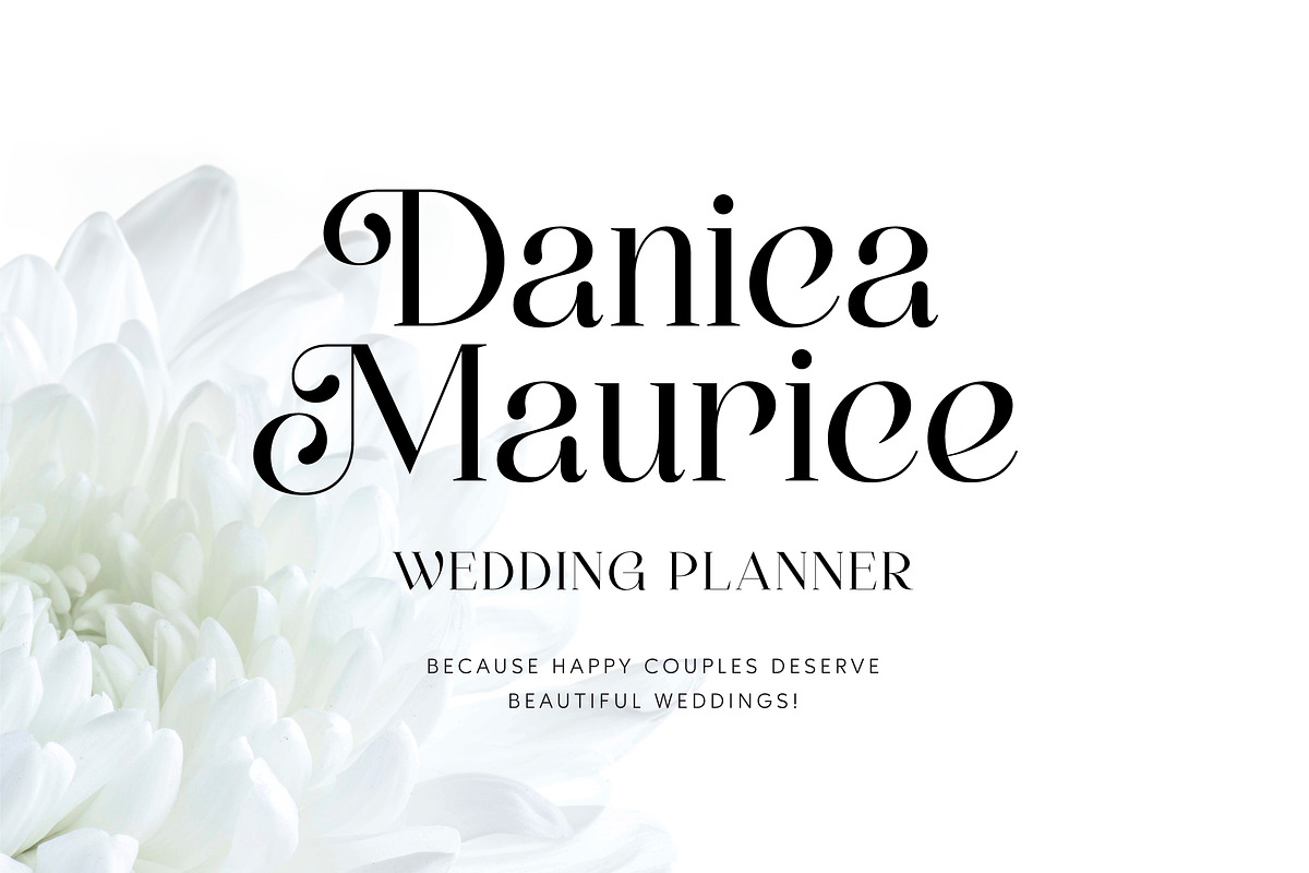 Thenie Dawson - Stylish Serif Font, a Serif Font by Grezline Studio (Photo 2 of 12)