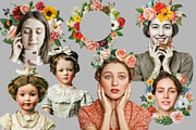 Vintage Collage Creator 99+ Elements, an Illustration by DigitalDesignAI (Thumbnail 4 of 28)