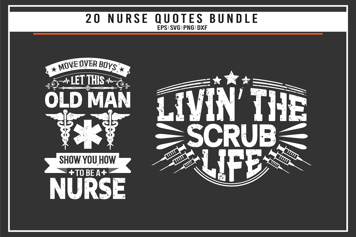 Nurse 20 quotes t shirt bundle, a Graphic by Uniquesvg99 (Photo 2 of 8)