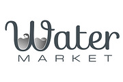 Water Market Template, a Branding & Logo Template by MaryHat Shop (Thumbnail 3 of 5)