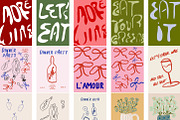 Handmade Prints I Hand Drawn Poster, a Background Graphic by Laras Wonderland (Thumbnail 6 of 12)