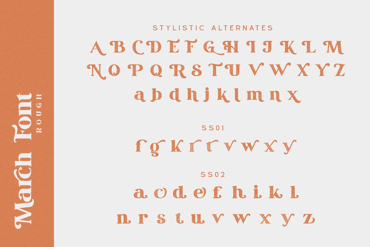 March - Elegant Serif Font, a Serif Font by din-studio.com (Photo 20 of 21)