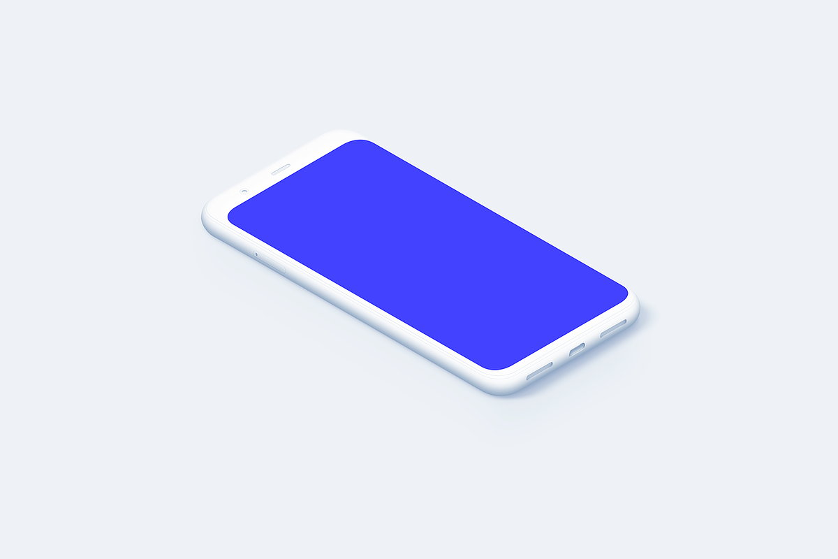 Pixel 4 & 4 XL - 20 Clay Mockups, an Android Mockup by Asylab (Photo 17 of 34)