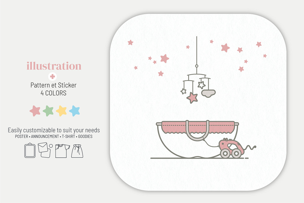 Birth illustration, a Person Illustration by AnneCeline (Photo 1 of 6)